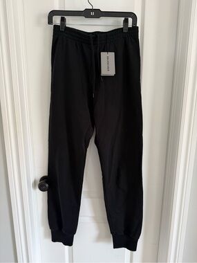 Balenciaga Black Men's Drawstring Jogger Sweatpants